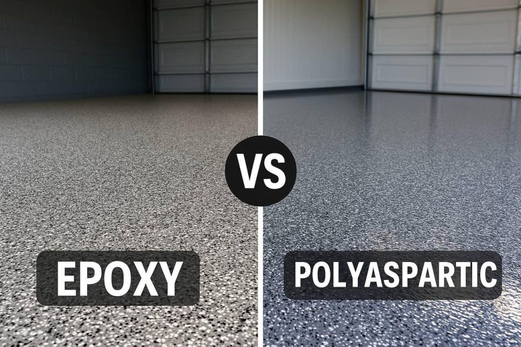 Epoxy vs Polyaspartic Garage Floor Coatings: Key Differences