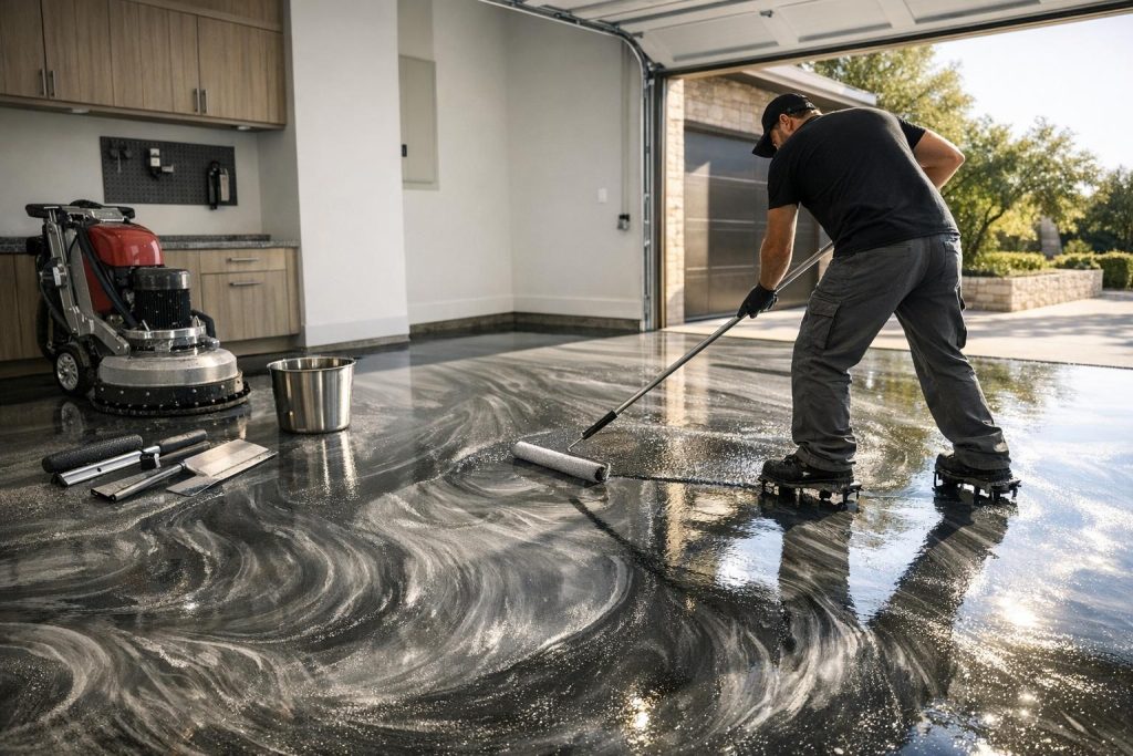 Fixing Stained Garage Floors: Solutions That Work